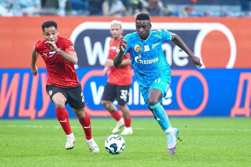 Luiz Henrique em ação pelo Zenit, da Rússia (Reprodução: Luiz Henrique)
