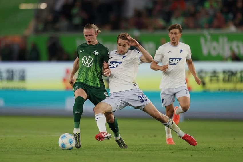 Arthur Chaves em ação pelo Hoffenheim, da Alemanha (Reprodução: Arthur Chaves)