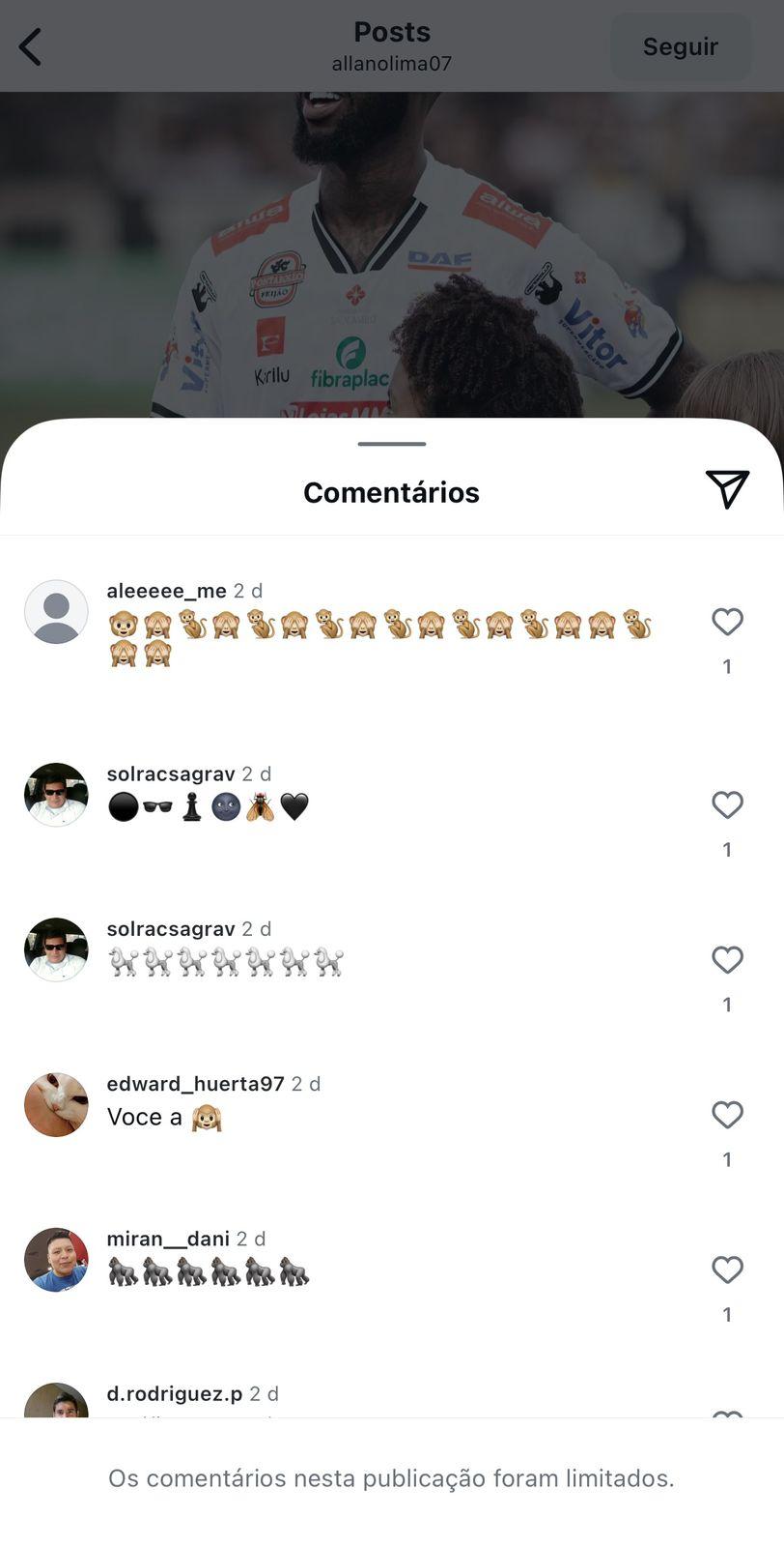 Allano Operário ataques racistas