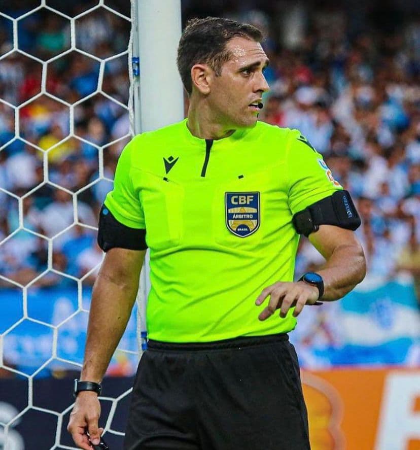 João Victor Gobi é o árbitro de Vasco x Bahia (Foto: Reprodução redes sociais)