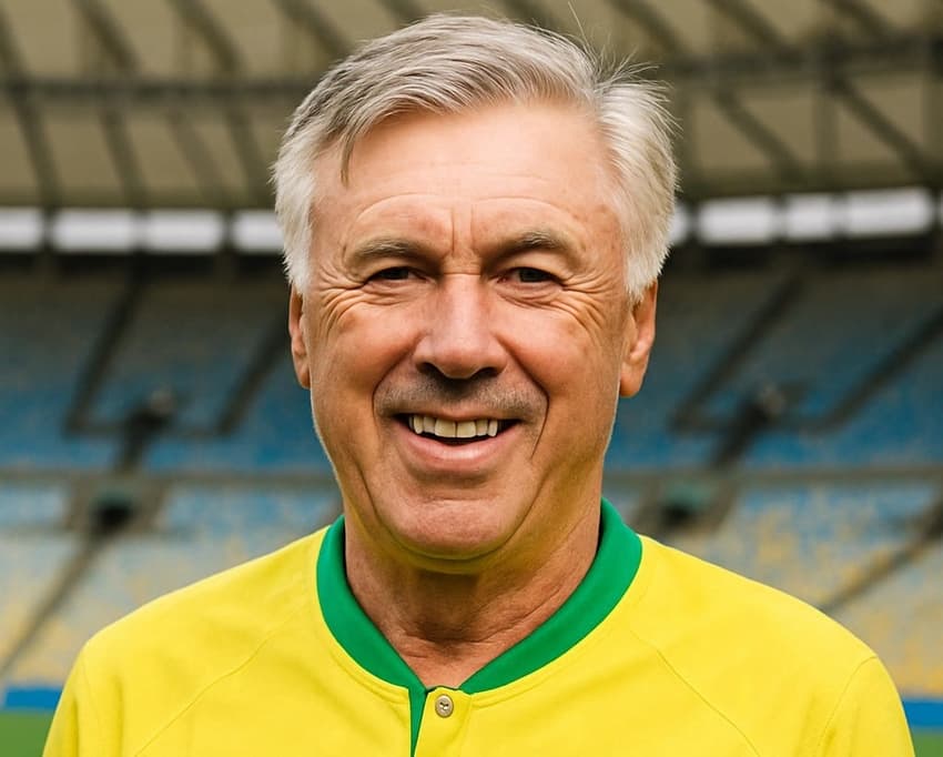 Sonho de Ednaldo, Ancelotti vai assumir o Brasil (Foto: Chatgpt)