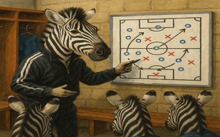 Zebrólogo analisa a rodada 8 do Brasileirão (imagem: ChatGPT)