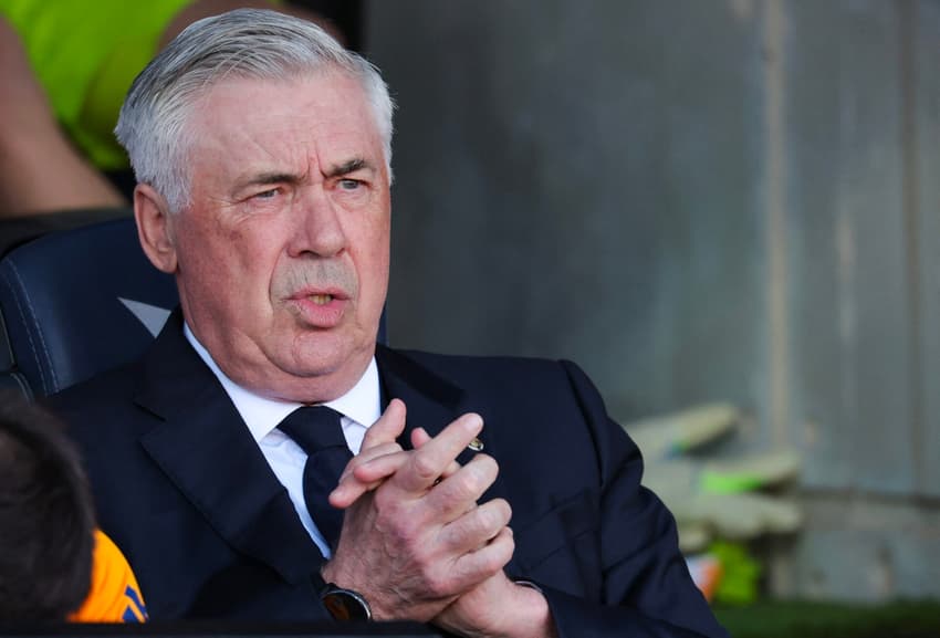 Carlo Ancelotti - Barcelona x Real Madrid - La Liga