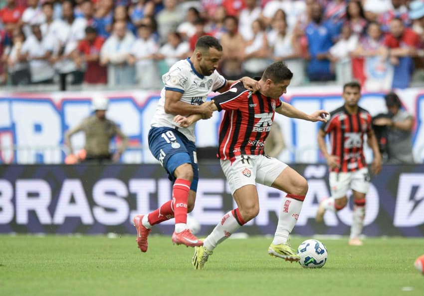 Ba-Vi realizado no 1º turno do Brasileirão, na Arena Fonte Nova (Foto: Jhony Pinho/AGIF)