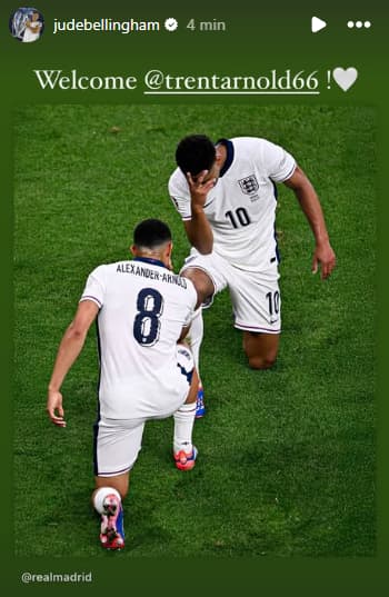 Jude Bellingham e Alexander-Arnold