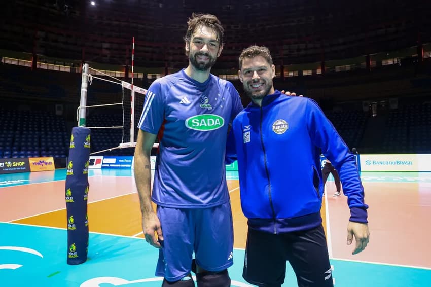 Bruninho e Lucão atuaram juntos em quatro clubes