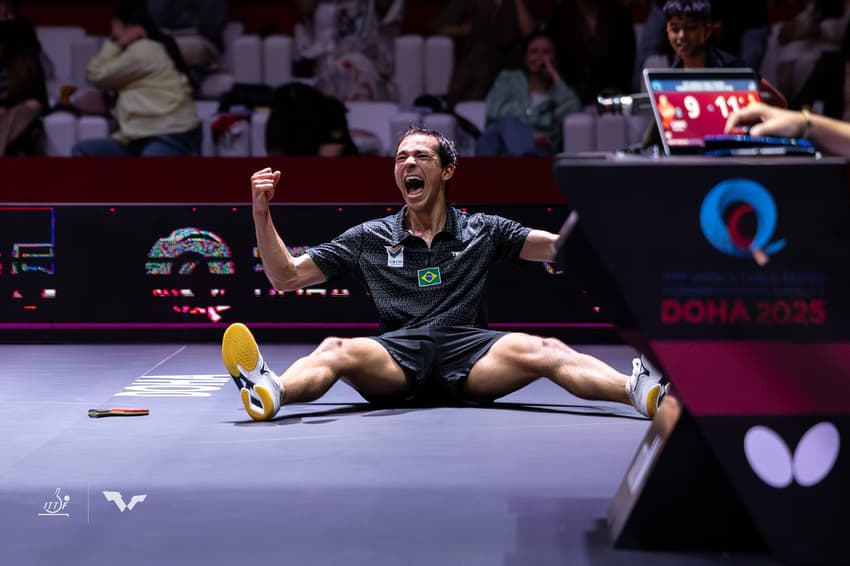 Calderano foi vice-campeão mundial em 2025