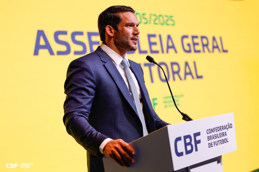 Samir Xaud foi eleito novo presidente da CBF, mas sem apoio unânime