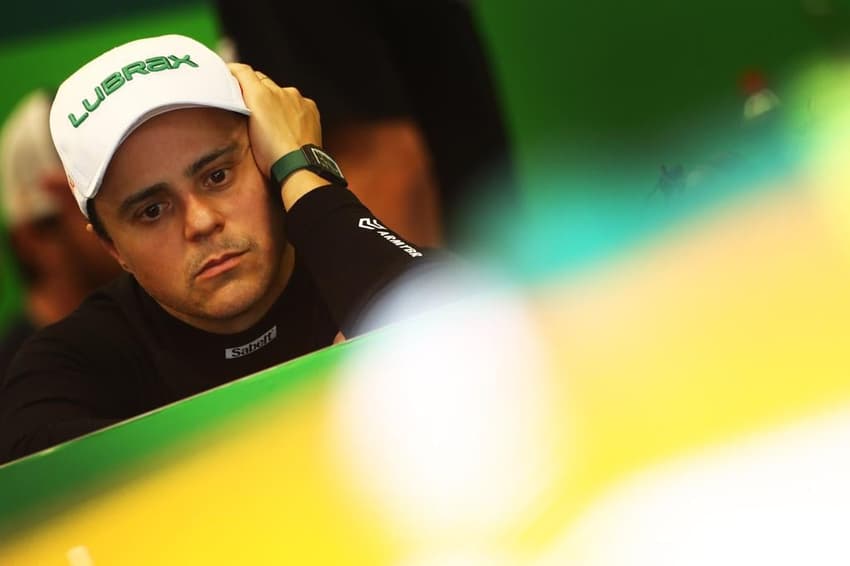 Felipe Massa em preparação para sua jornada na classificação deste sábado (Luca Bassani)