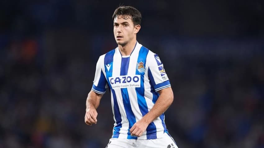 Próxima contratação do Arsenal, Zubimendi particiou de 44 jogos pela Real Sociedad. (Foto: AFP)