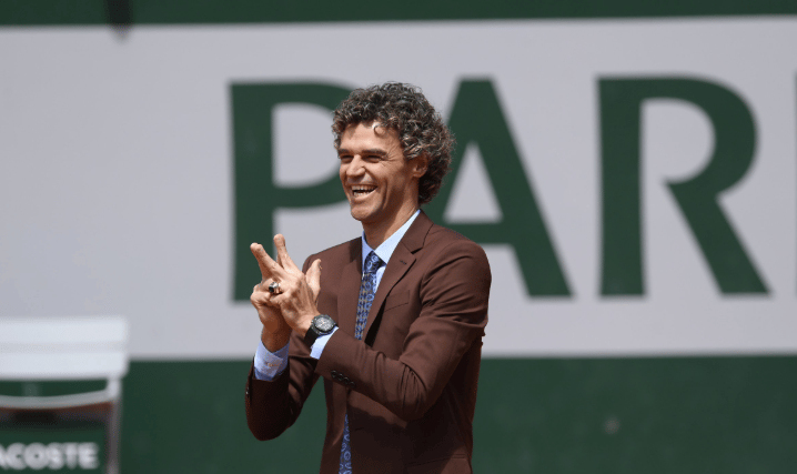 Guga Kuerten em Roland Garros em 2019 (Divulgação)