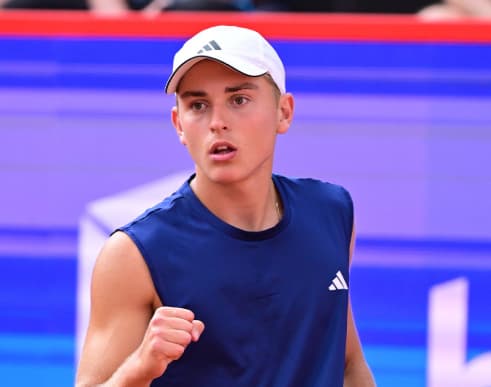 Alemão Justin Engel, aos 17 anos, venceu a primeira partida de ATP 500