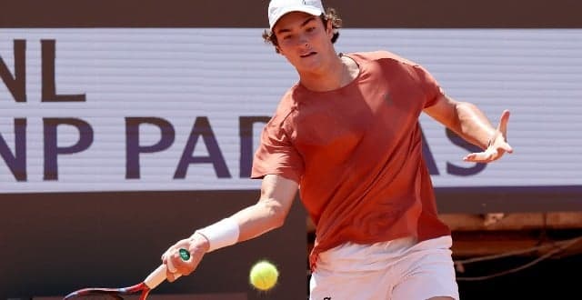 João Fonseca em treino em Roma (FIPT)