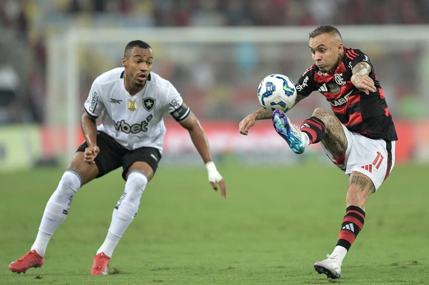 Flamengo x Botafogo no 1º turno do Brasileirão (Foto: Thiago Ribeiro/AGIF)