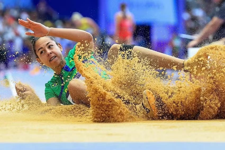 Lissandra Campos também subiu ao pódio em Nairóbi