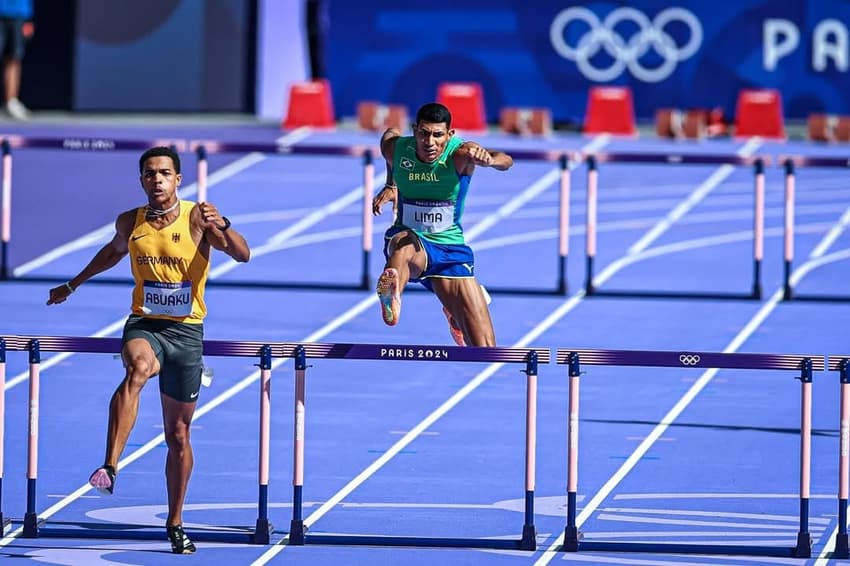 Matheus Lima em prova das Olimpíadas de Paris 2024 (Foto: Wander Roberto/COB)