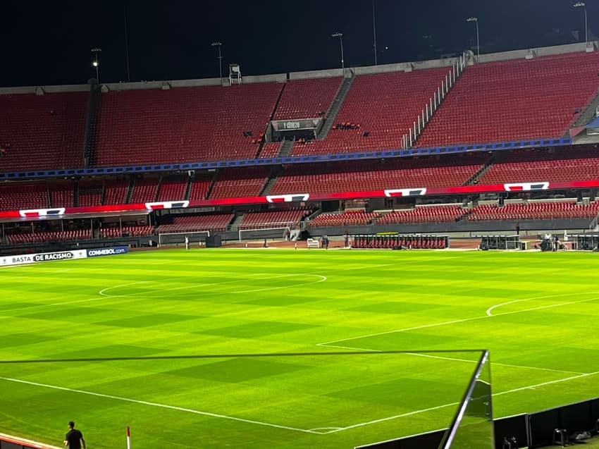 São Paulo x Libertad no Morumbis