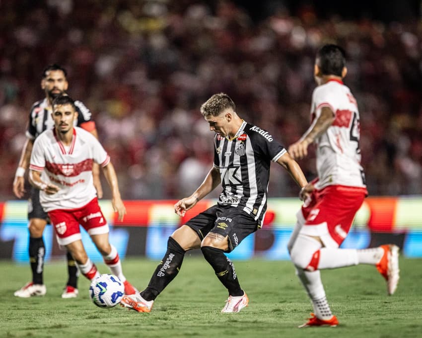 Santos x CBR teve retorno de Neymar