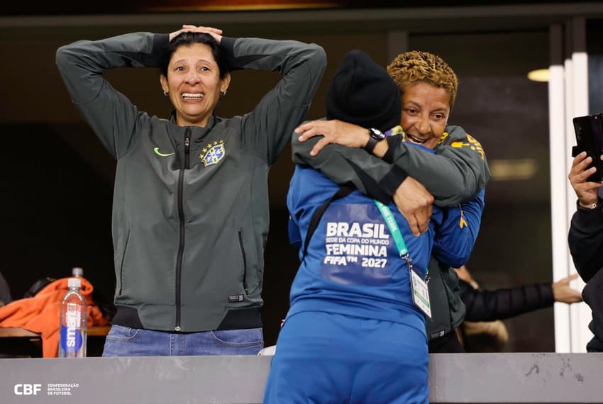 Vitória histórica diante dos EUA emocionou brasileiras. (Foto: Rafael Ribeiro/CBF)