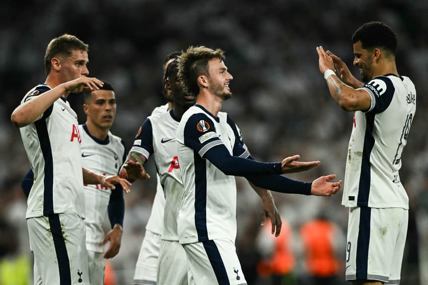 O Tottenham vai a Noruega enfrentar o Bodo/Glimt no jogo de volta da semifinal da Liga Europa, veja onde assistir (Foto: Ben STANSALL/AFP)