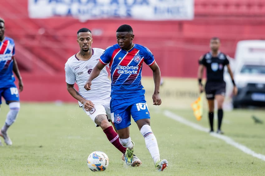 Sidney em ação contra o Jacuipense, pelo Campeonato Baiano profissional Foto: Rafael Rodrigues / EC Bahia