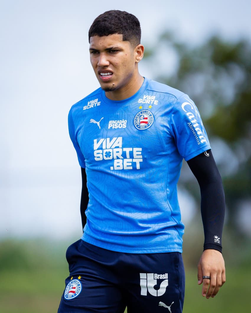 Zé Guilherme em treino do Bahia (Foto: Letícia Martins/EC Bahia)