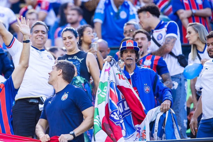 Binha acompanha Atlético Nacional x Bahia, em Medellín  Foto: Letícia Martins / EC Bahia