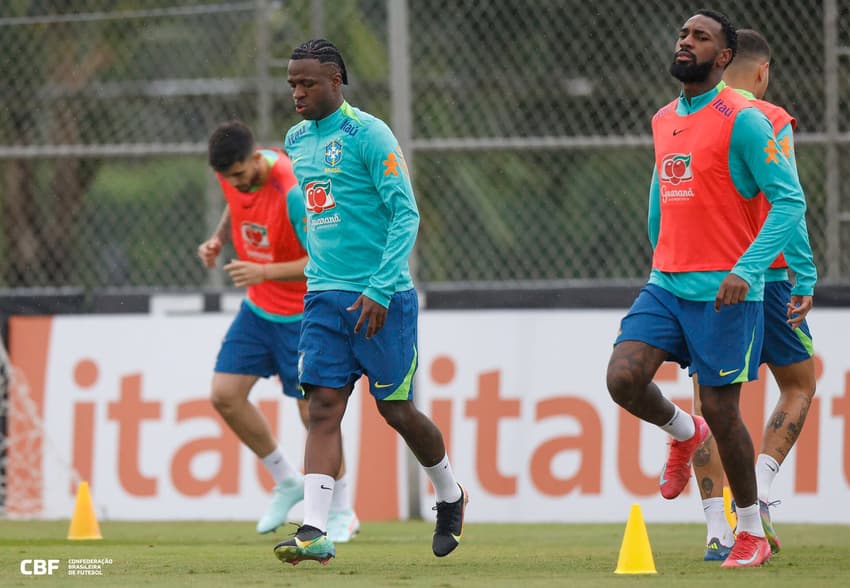 Treino da Seleção Brasileira