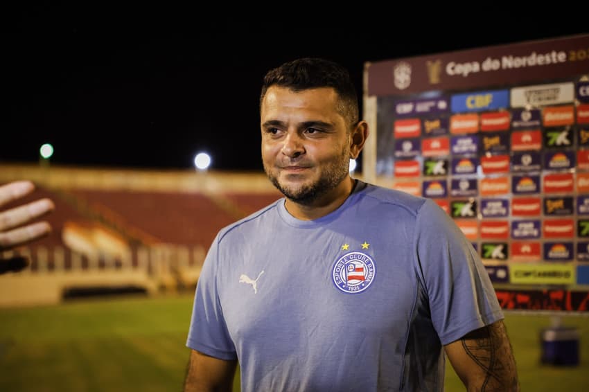 Leonardo Galbes antes de Confiança x Bahia no Batistão (Foto: Letícia Martins / EC Bahia)