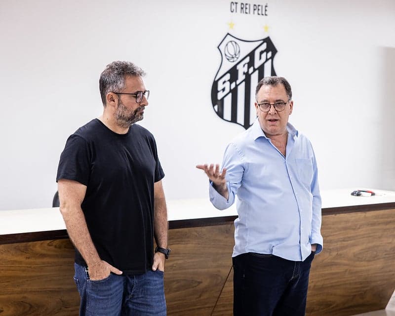 O Santos anunicou na última quinta-feira (05) a contratação de Alexandre Mattos como Diretor Executivo de Futebol. (Foto: Raul Baretta/ Santos FC)