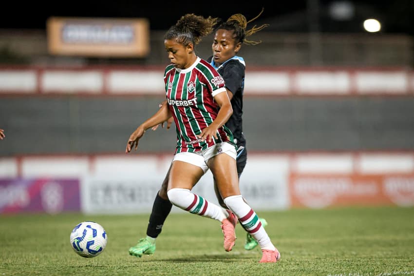 Fluminense e Grêmio ficaram no empate no Brasileirão feminino. (Foto: MARINA GARCIA / FLUMINENSE F.C)