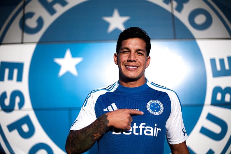 Volante Lucas Romero, do Cruzeiro (Foto: Gustavo Martins/Cruzeiro)