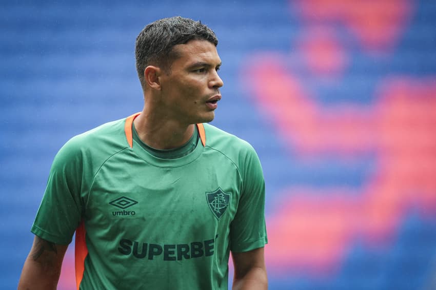 Thiago Silva deve ser titular no confronto (Foto: Marcelo Gonçalves/FFC)