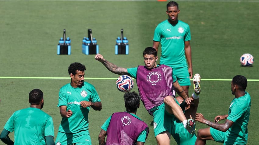Treino Palmeiras Mundial de Clubes Greensboro UNC