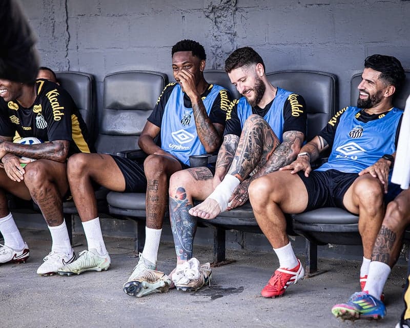 O Santos deve anunciar em breve Willian Arão e Igor Vinícius como reforços. (Foto: Raul Baretta/ Santos FC)