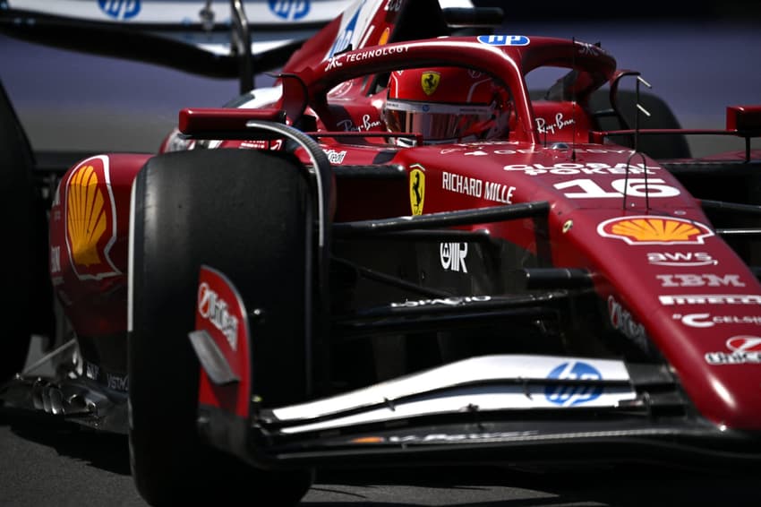 MONTREAL, QUEBEC - JUNE 15: Charles Leclerc of Monaco and Scuderia Ferrari looks on in the Paddock prior to the F1 Grand Prix of Canada at Circuit Gilles-Villeneuve on June 15, 2025 in Montreal, Quebec.