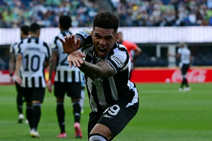 Igor Jesus marcou um dos gols do Botafogo contra o Seattle (Foto: Pablo Porciuncula/AFP)