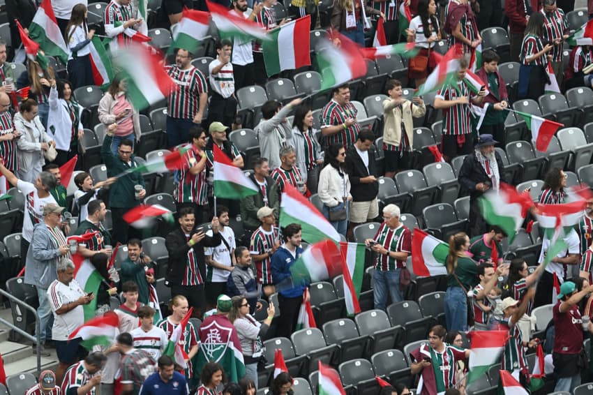 Torcida do Fluminense no Mundial de Clubes