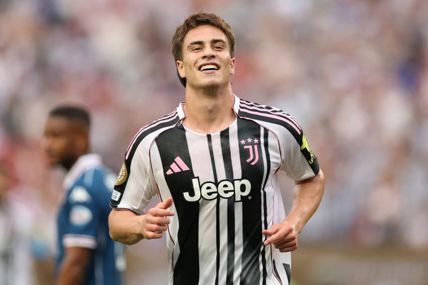 Yildiz comemora gol marcado pela Juventus contra o Wydad Casablanca