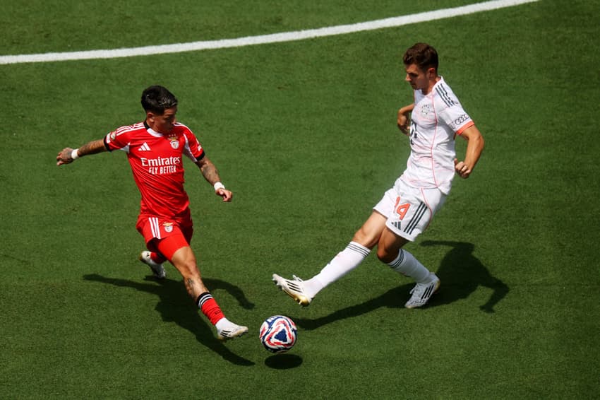 Thomas Muller em Bayern x Benfica pelo Mundial (Foto: Michael Reaves / GETTY IMAGES NORTH AMERICA / Getty Images via AFP)