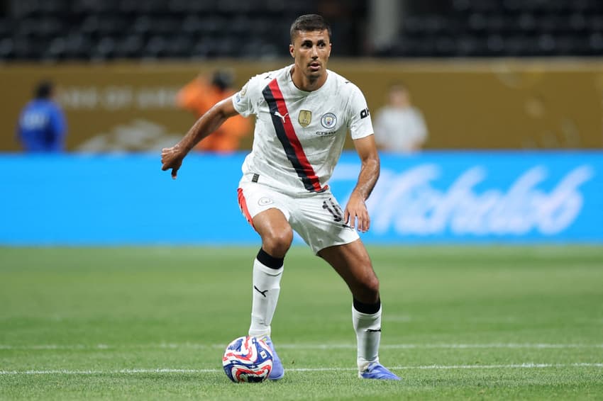 Escalações de Juventus x Manchester City: Rodri será titular (Foto: ALEX GRIMM / GETTY IMAGES NORTH AMERICA / Getty Images via AFP)
