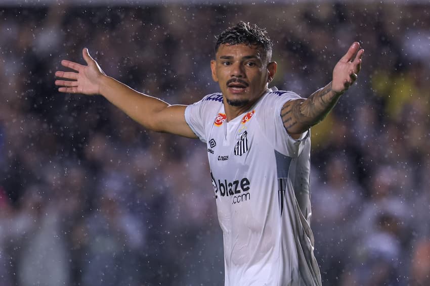 Tiquinho está em baixa no Santos (Foto: Marcello Zambrana/AGIF)