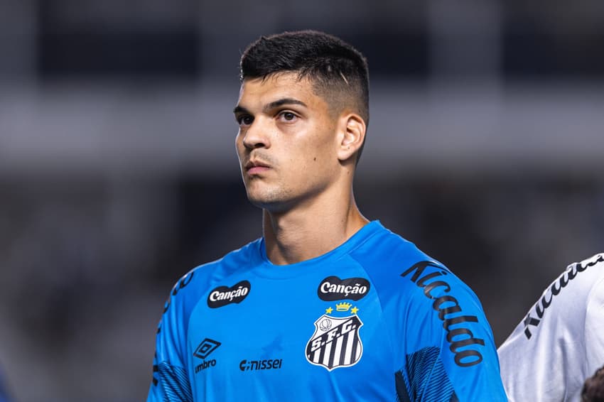 Gabriel Brazão, do Santos