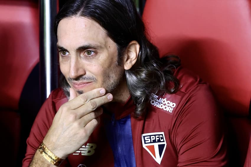 Luis Zubeldía, técnico do São Paulo (Foto: Marcello Zambrana/AGIF)