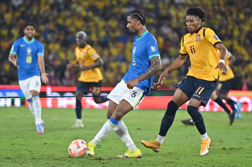 Alexsandro Ribeiro estreou pela Seleção Brasileira