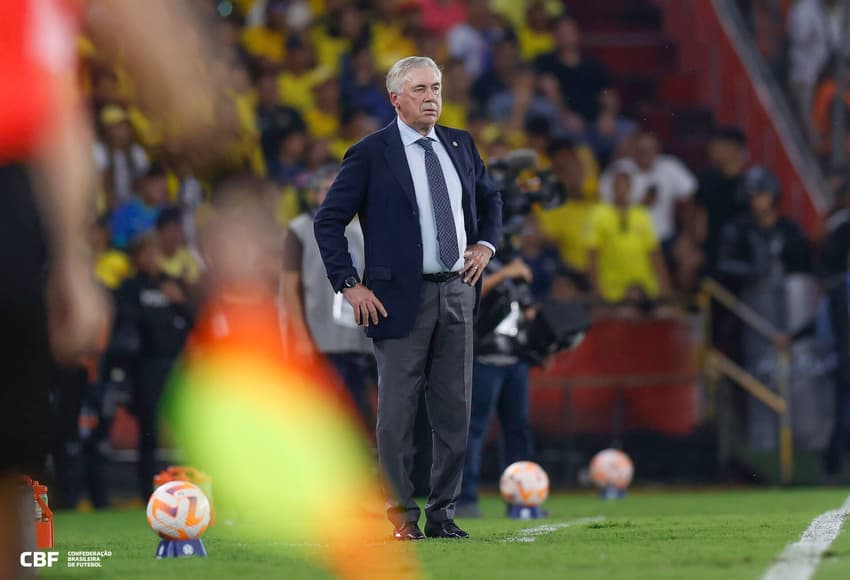 Carlo Ancelotti Brasil x Equador - Guyaquil 0506