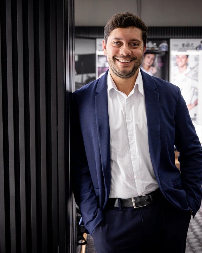 Novo Executivo de Marleting do Santos busca apromorar o nome do time no mercado internacional. (Foto: Divulgação/ Santos FC)