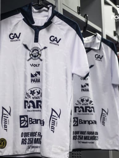 Camisa do Remo para a partida contra o Athletico
