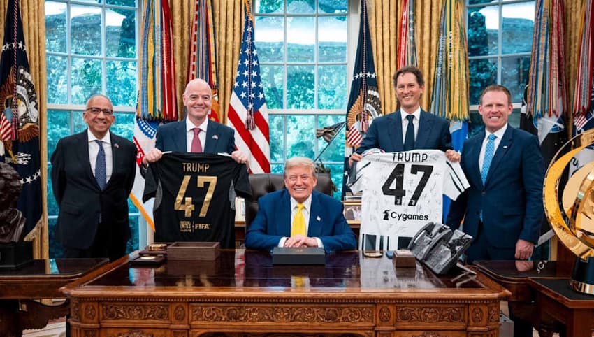 Visita Juventus Trump