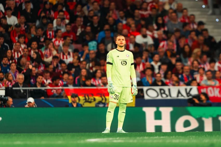 Chevalier, goleiro do Lille (Foto: Divulgação/Lille)